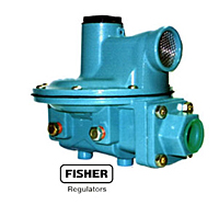 <!-Fisher R622BCF regulator w/ logo->